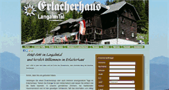 Desktop Screenshot of erlacherhaus.at
