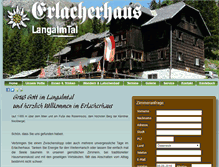 Tablet Screenshot of erlacherhaus.at